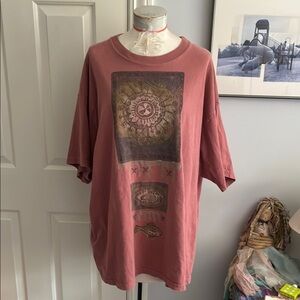 Vintage blue fish Graphic T-Shirt